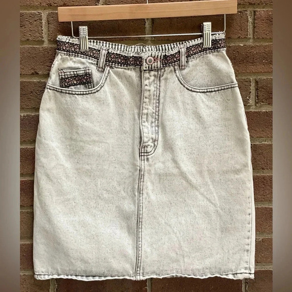 Very Rare vintage Major Damage denim skirt. - Picture 7 of 7